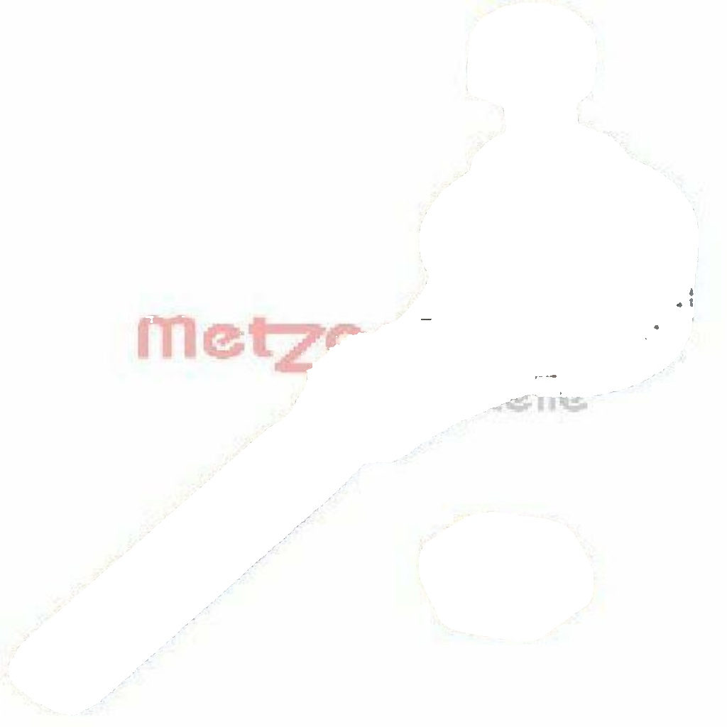 Original METZGER Tie Rod End 54034712 for Renault