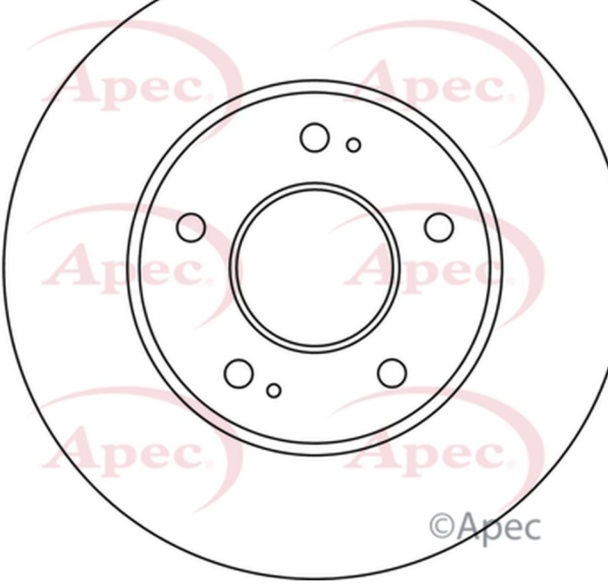 APEC Brake Disc Front - DSK3038