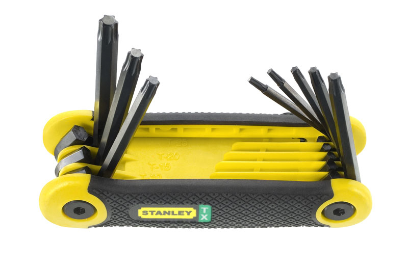Stanley Torx Key Folding Set of 8 (T9-T40)