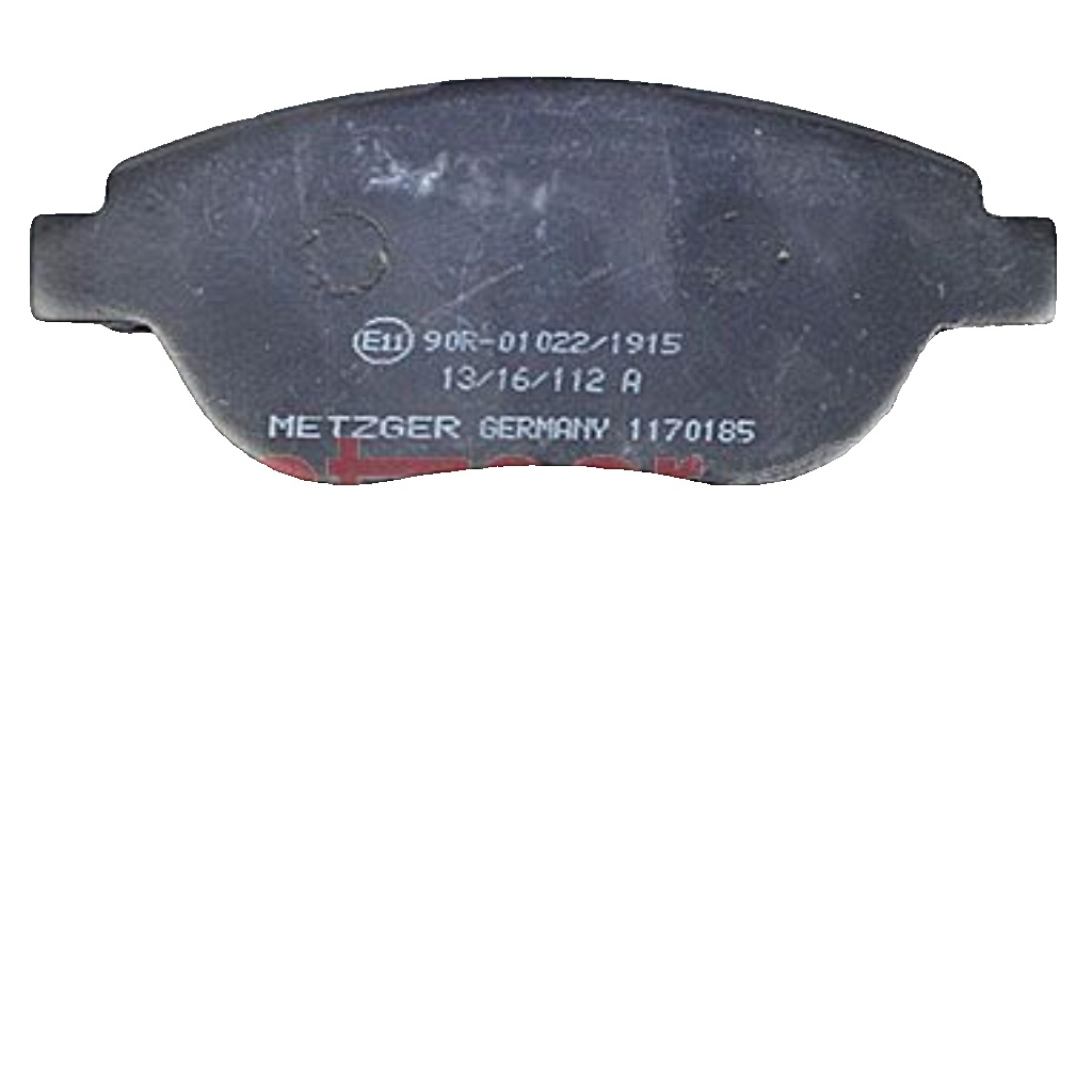 Original METZGER Brake Pad Set Disc Brake 1170185 for Fiat Lancia Opel
