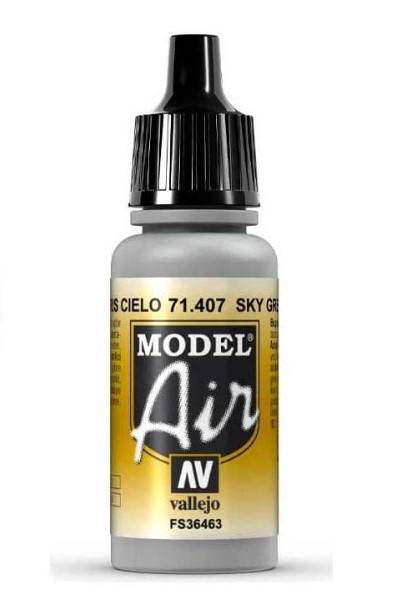 VAL71407 - AV Vallejo Model Air 17ml  - Sky Grey