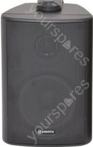 2x Adastra 60W Stereo Speakers Bookshelf or Wall Mount HiFi Surround BC3-B Black