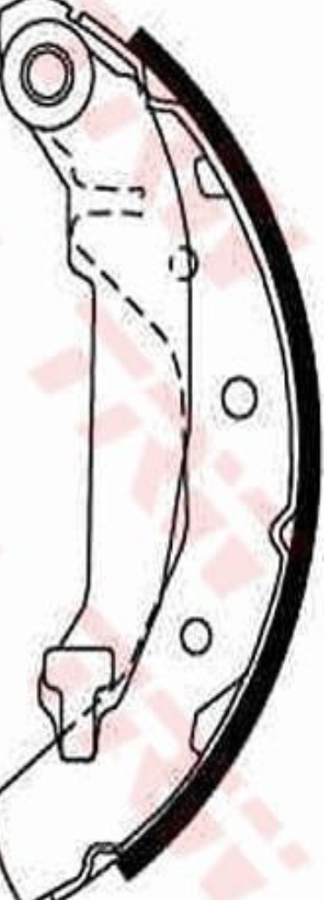 Fits TRW GS8645 BRAKE SHOES.   ⭐UK Stock⭐
