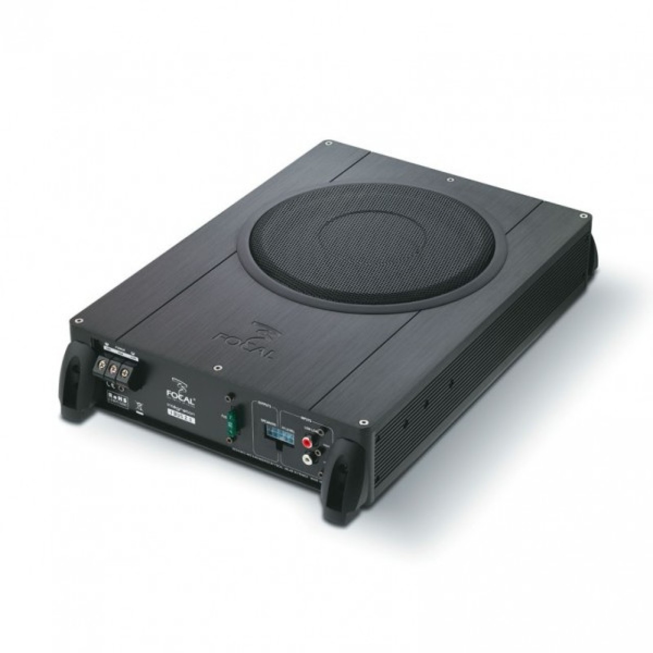 Focal ISUB ACTIVE 2.1 260W Flat Active Sub Enclosure with 2 Channel Amp Bass