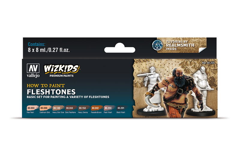 VAL80259 - AV Vallejo Wizkids Set - Fleshtones