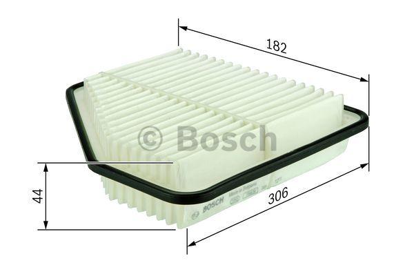 4x ✅Fits BOSCH F 026 400 160 Air Filter ⭐UK Seller⭐ - Image 9