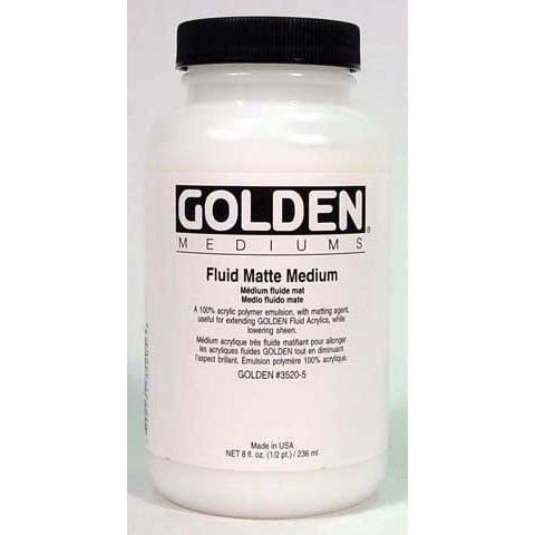 Golden : Fluid Matte Medium : 946ml (32oz)