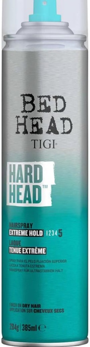 Bed Head by TIGI Hard Head Hairspray for Extra Strong Hold 385ml