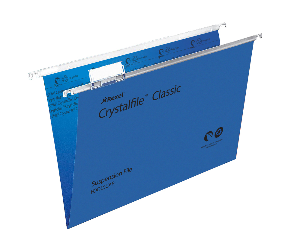 Rexel Crystalfile Classic Foolscap Suspension File 78143