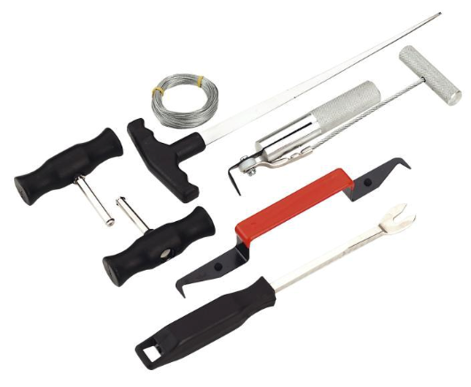 Sealey Windscreen Removal Tool Kit 7Pc - Wk3