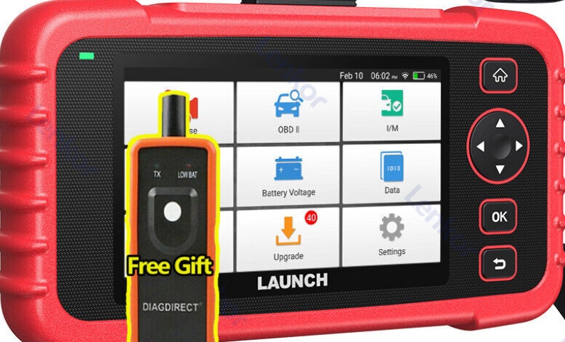 LAUNCH CRP123X V3.0 Car Diagnostic Tool OBD2 Scanner Code Reader ABS SRS Engine