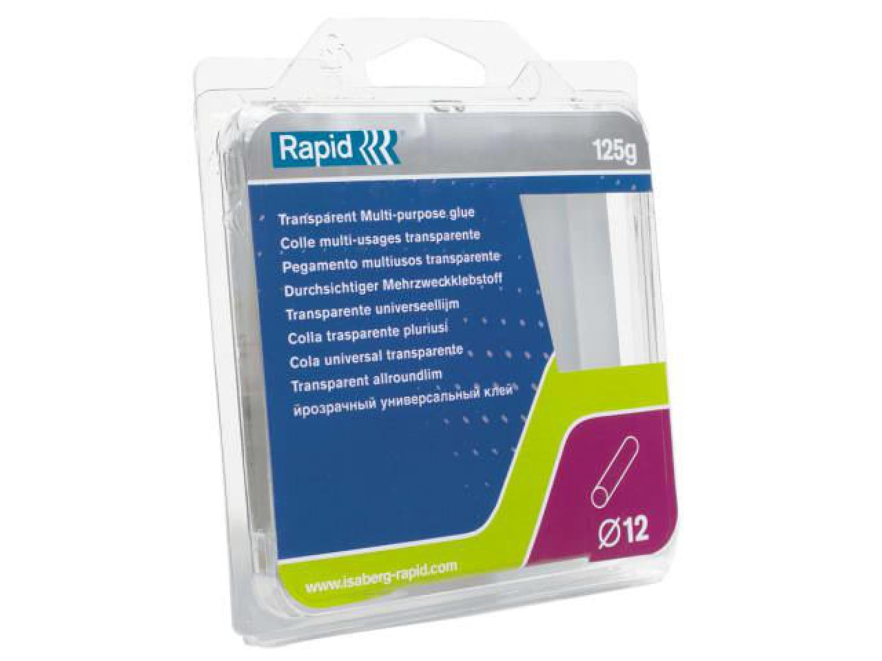 Rapid Multi Purpose Transparent Glue Sticks 12mm 94mm Pack of 13 - Image 7