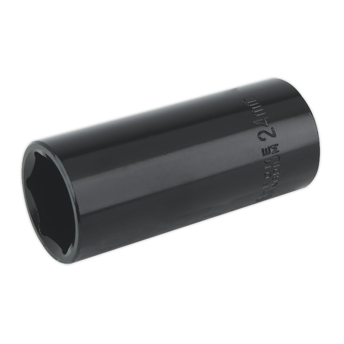 Sealey IS1224D Premier Deep Impact Socket 1/2""Sq Drive 24mm