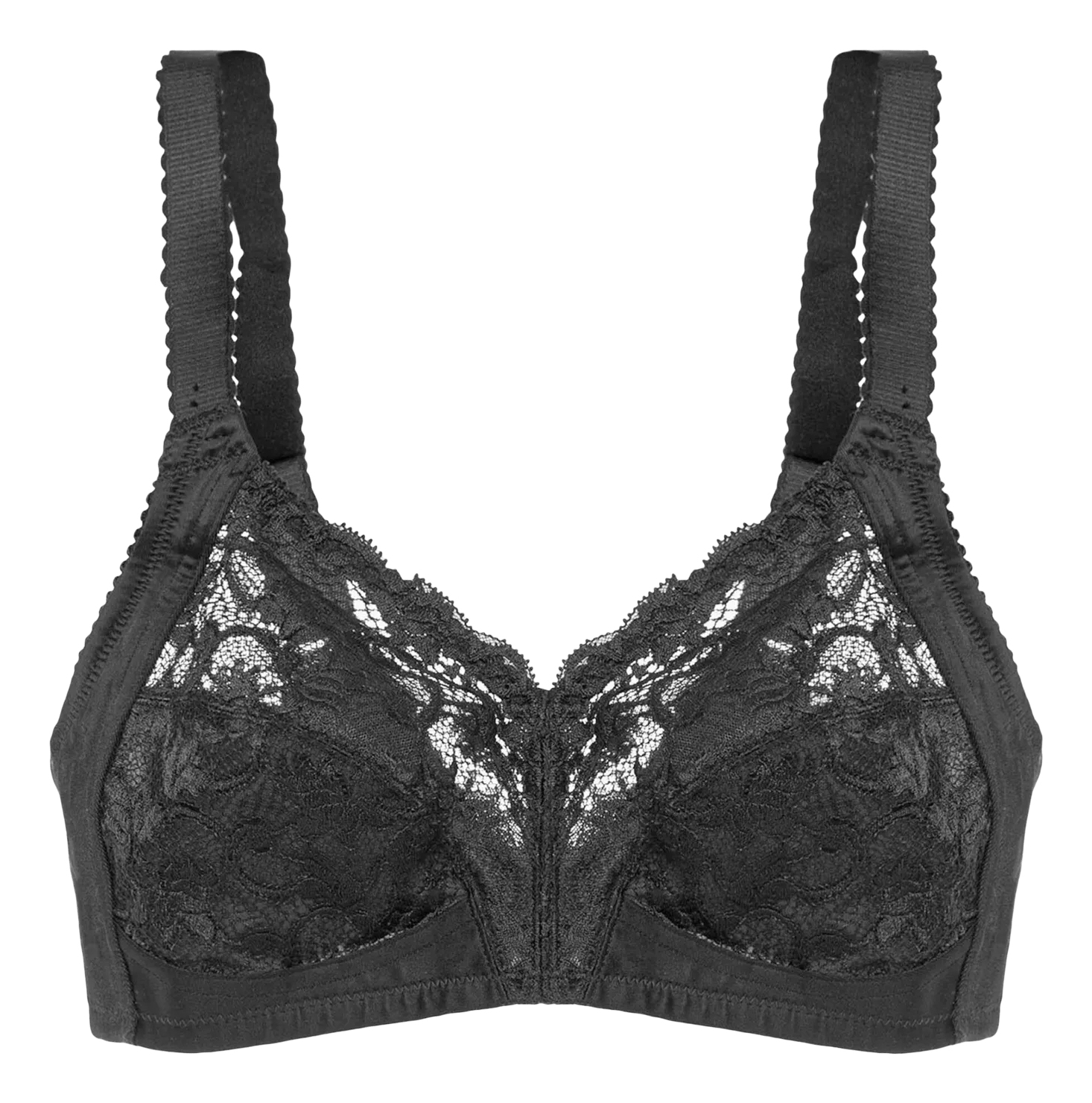Triumph Delicate Doreen Non-Underwired Bra Women's Black 40D
