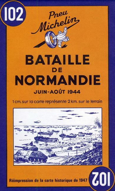 Battle of Normandy - Michelin Historical Map 102: Map - Image 2