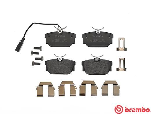 Brake pads P 85 046 BREMBO for VW TRANSPORTER / CARAVELLE Mk IV Bus - Image 18