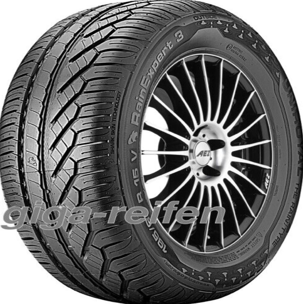 2 x Uniroyal RainExpert 3 Performance Road Tyres - 175 70 13 82T - Image 2