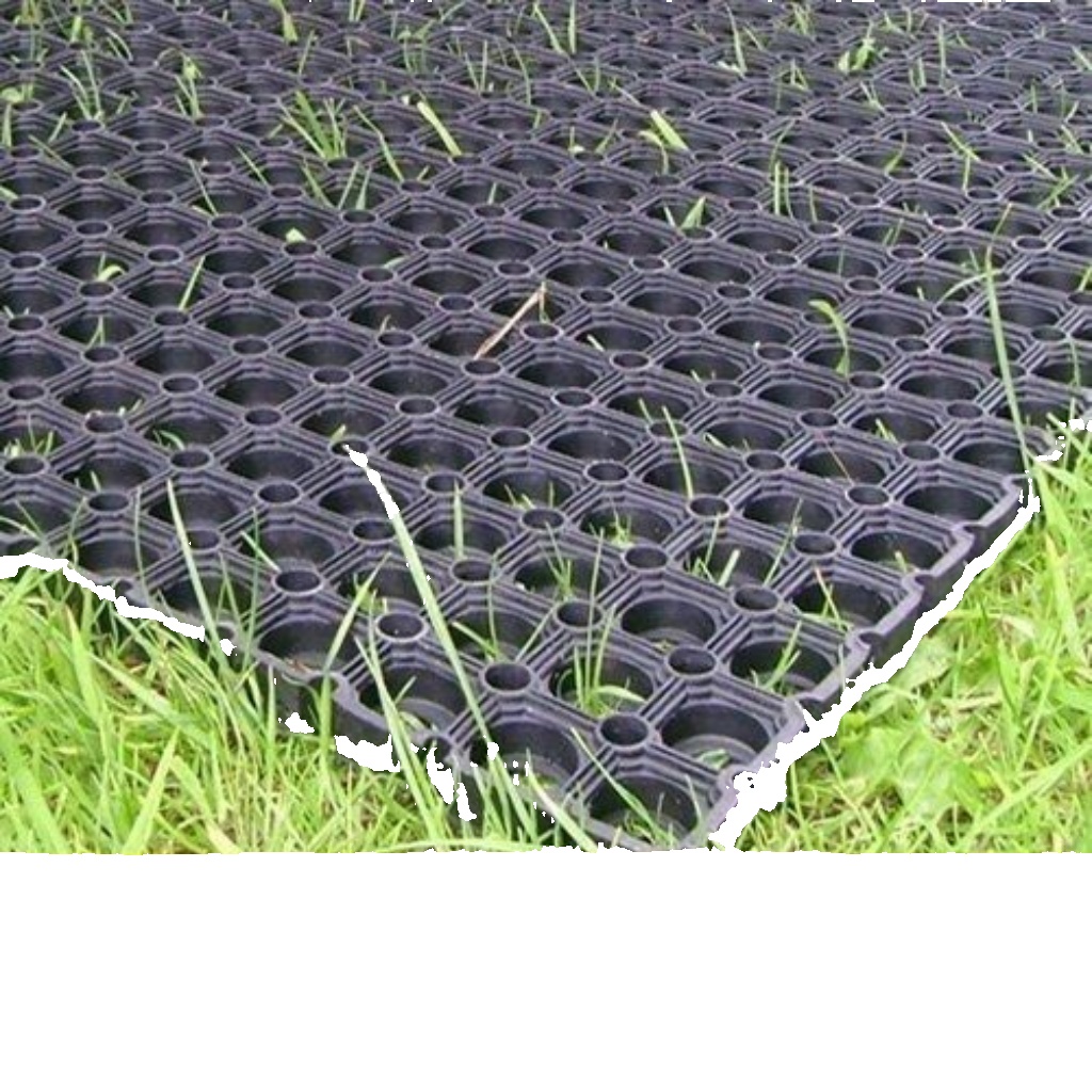 4pcs x Gateway Grass 16mm playground cow mats horse golf Rubber Matting - MGSNF