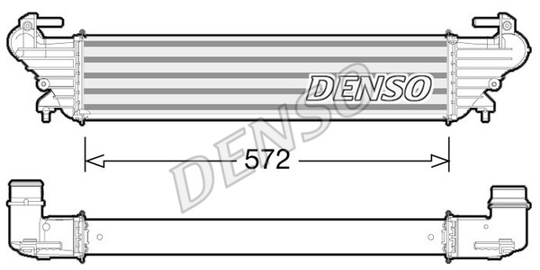 Fits DENSO DIT09114 intercooler FIAT 500L 12- .. - Image 4