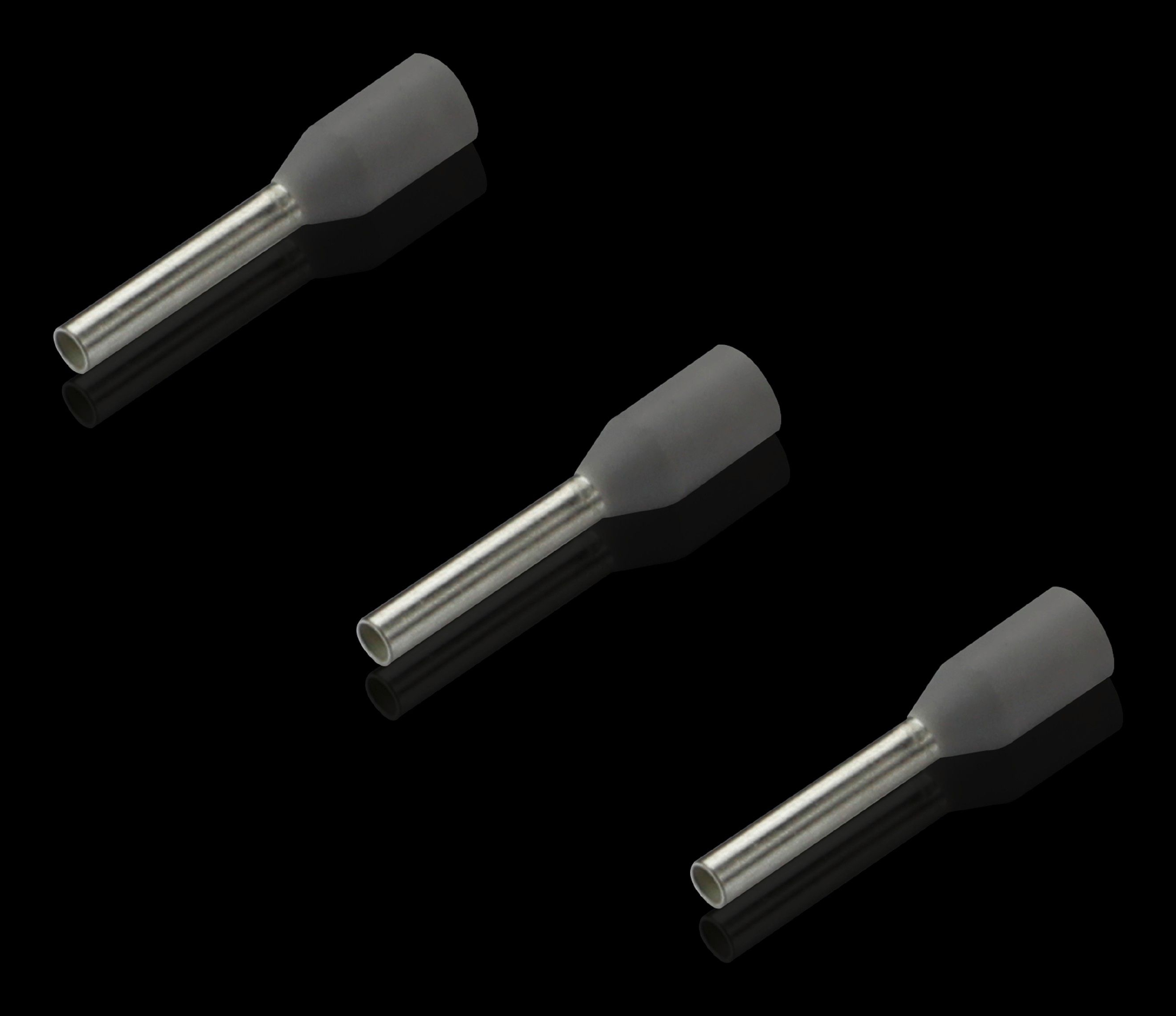 Rittal Ferrule 0.75 mm² Partially Insulated Grey 500 pcs