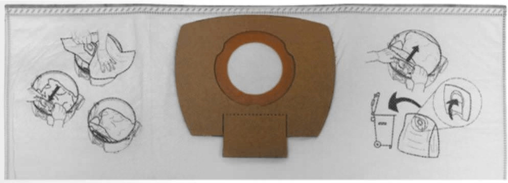 MAKITA P-72899 (pkt of 5) Dust bag