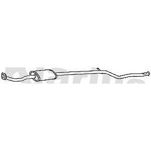 Klarius box with centre pipe fits Citroën berlingo 1.4 1.6 00> CN545P
