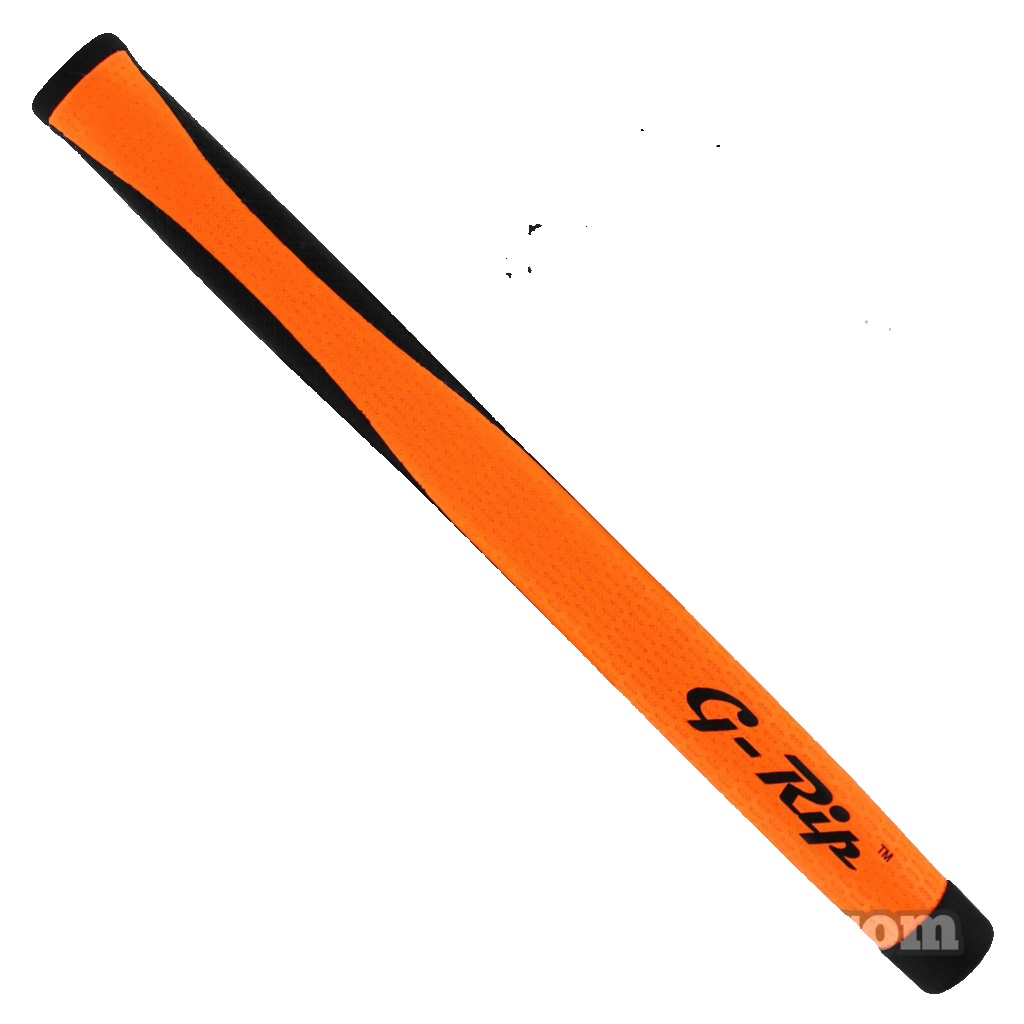 G-Rip MP-1 Midsize Pistol Putter Grip - Orange / Black + Free Tape