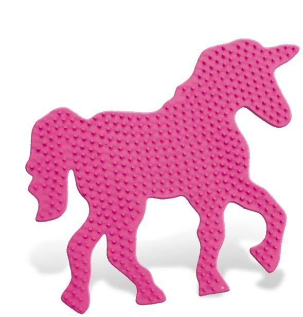 SES Creative Beedz Fantasy Horse Pegboard Childrens Iron-On Beads DIY Accessory