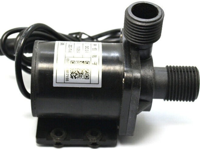T40 12V 24V DC Mini Brushless Magnetic Water Pump( High Temp 100degree) w/Thread