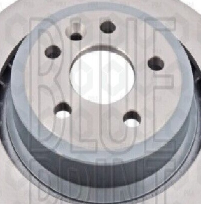 Blueprint Brake Disc Rear Coated 302mm Diameter Fits Volvo S60 S80 V60 V70