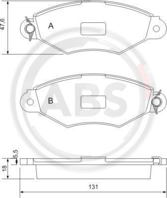 Original A.B.S. Throttle Cable K37040 for Opel