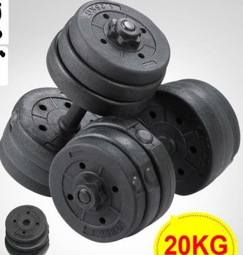 20KG Dumbbell Set Adjustable Pair of Dumbells Hand Weights for Home Gym Fitness