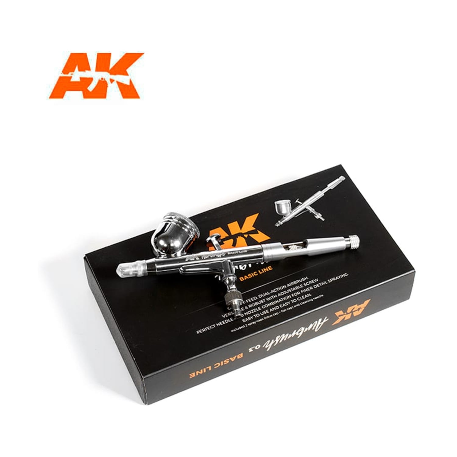 Ak Interactive AK9000 - Airbrush Basic Line 0.3 - New