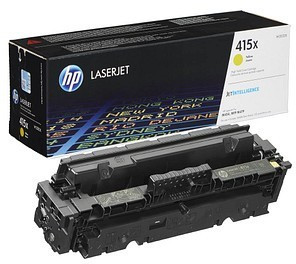 HP 415X Yellow High Yield Toner Cartridge (6/000 Pages)