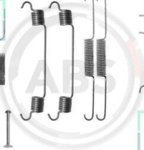 Original A.B.S. Brake Shoe Accessory Kit 0675Q for Mazda