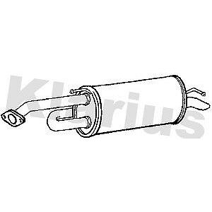 Klarius box with tail pipe fits Chevrolet matiz 0.8 1.0 05-08 CV2V