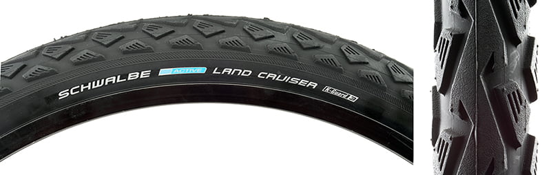 Schwalbe LAND CRUISER 26 x 1.75 Black MTB Mountain Bike TYRE