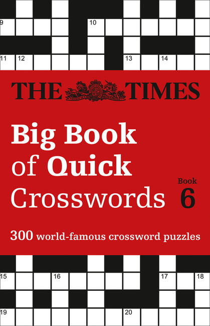 The Times Big Book of Quick Crosswords Book 6 by The Times Mind Games (PB 2019) - Image 4