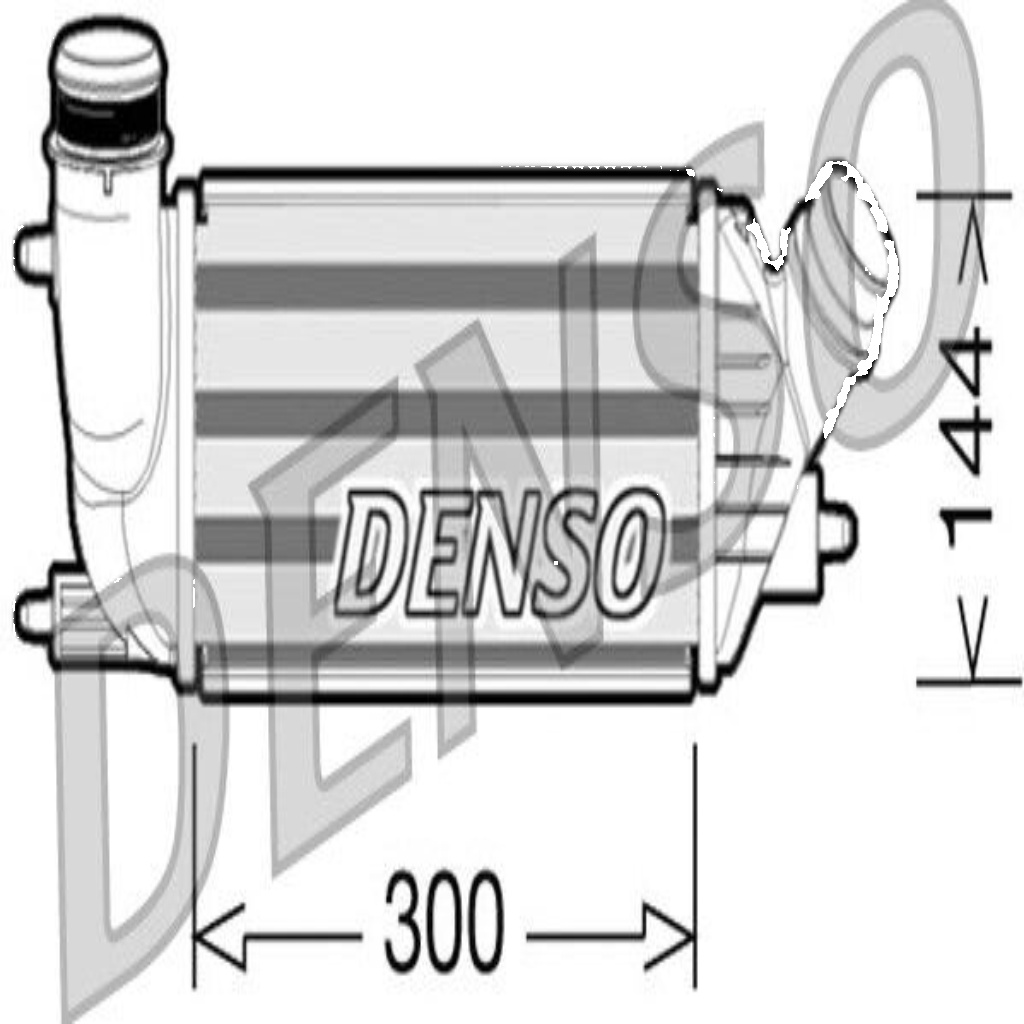 CHARGE AIR COOLER DIT07001 FOR PEUGEOT EXPERT/TEPEE/Van 807 FIAT SCUDO/MPV/Bus - Image 12
