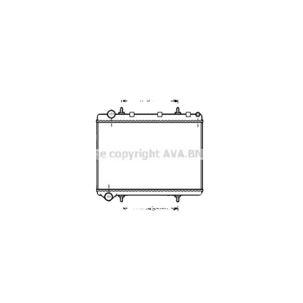 Fits AVA PE2259 WATER COOLER CITROËN C4 (2005) 1.6 HDI  ⭐UK Stock⭐