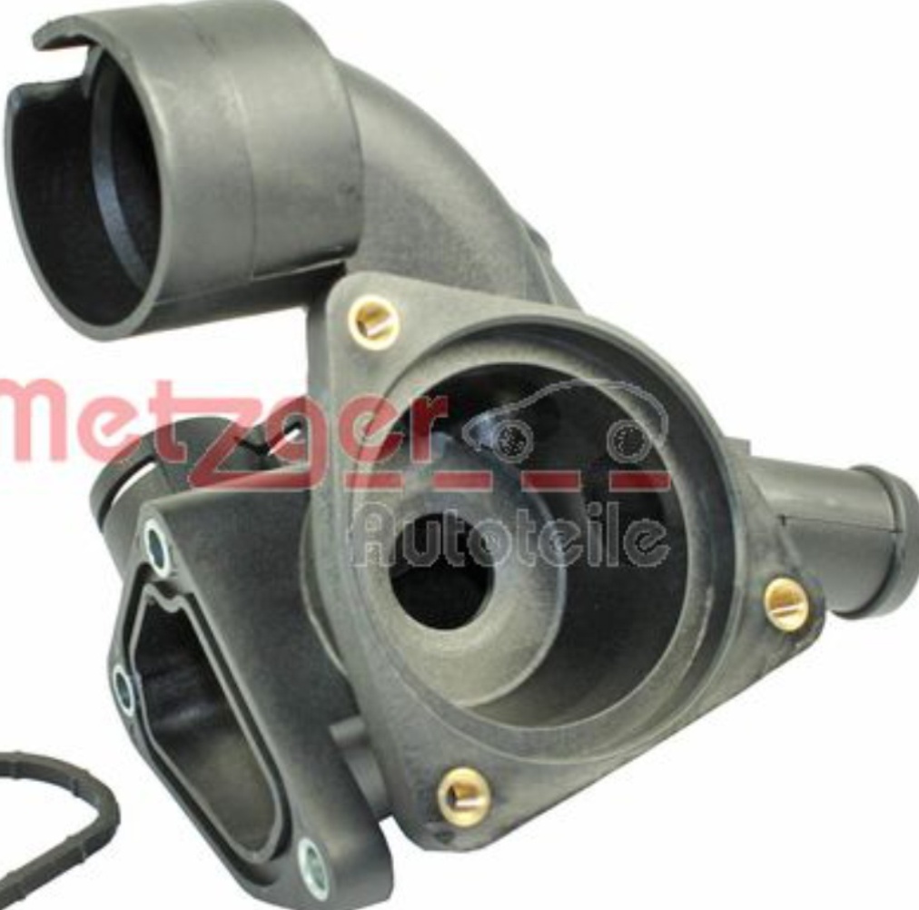 Original Metzger Thermostat Housing 4010028 for Audi Seat VW