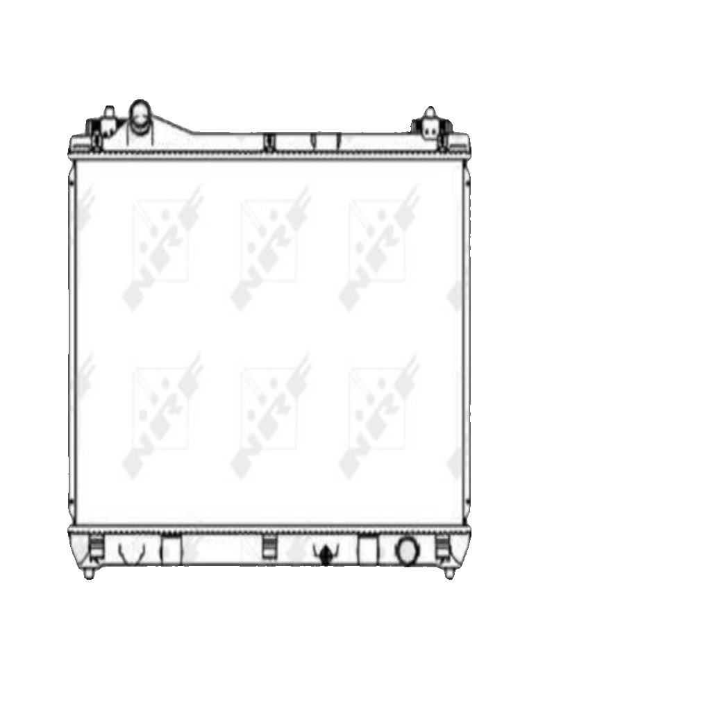 NRF 53703 Radiator, engine cooling for SUZUKI