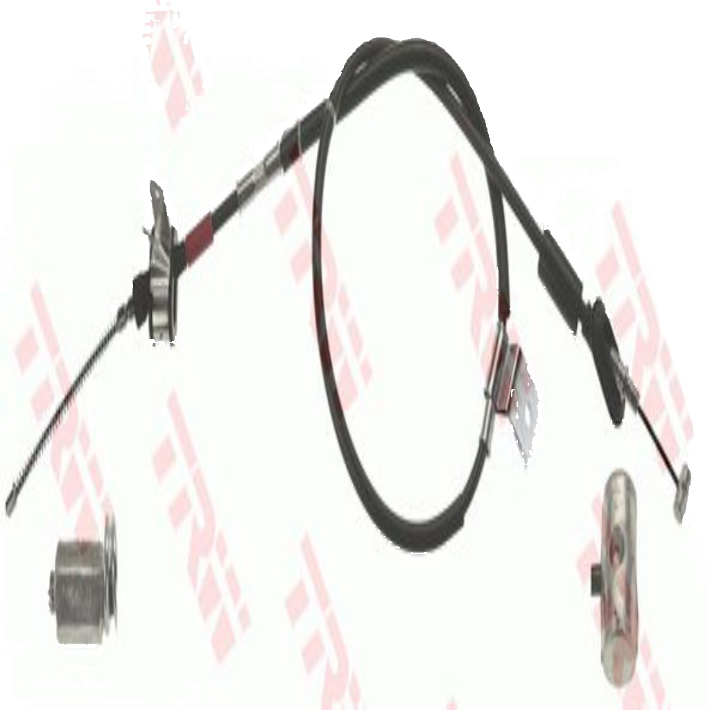 Left Rear TRW-OE GCH594 Cable Pull, parking brake for SUBARU,SUZUKI