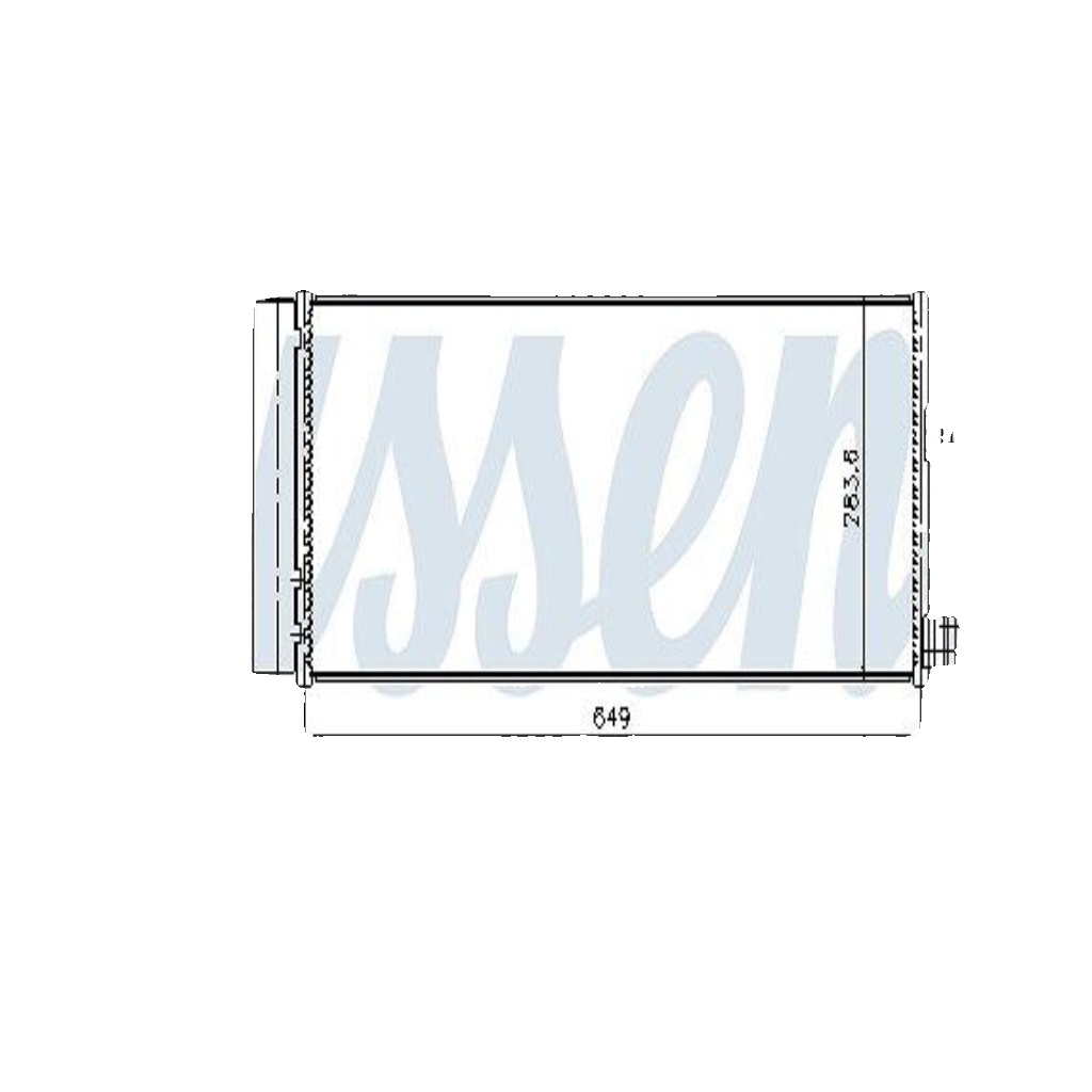 941237 NISSENS Condenser