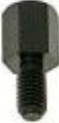 Free Shipping Universal Right Mirror V Parts M8 X 125 Carbon Look M2 For