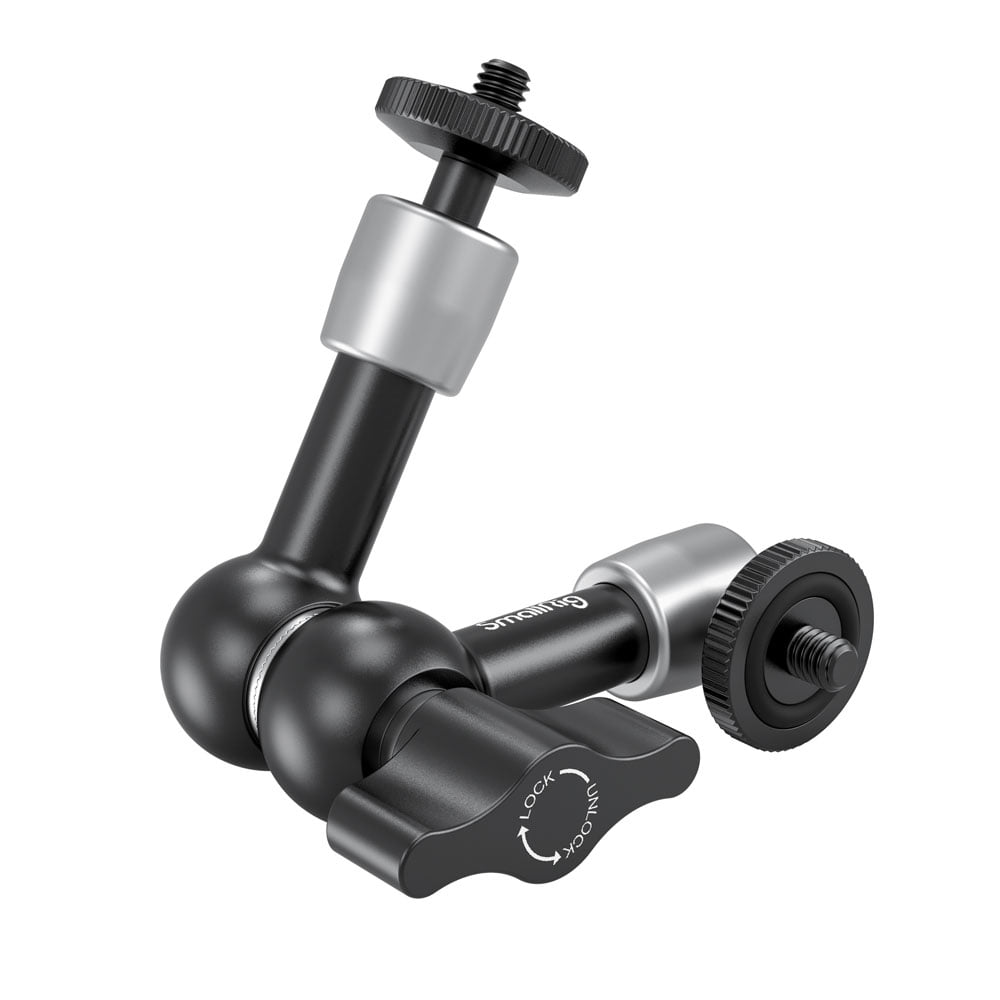 SmallRig 5.5'' Magic Arm, Ball Head Articulating Arm with Wing Nut, Camera Light