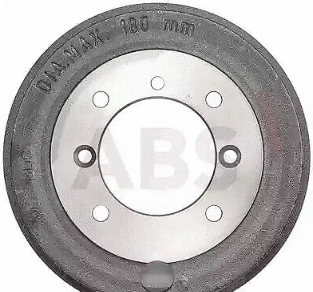 Rear Brake Drum A.B.S. 3430-S for MG/MORRIS/Austin-HEALEY Midget/Minor/Sprite (5
