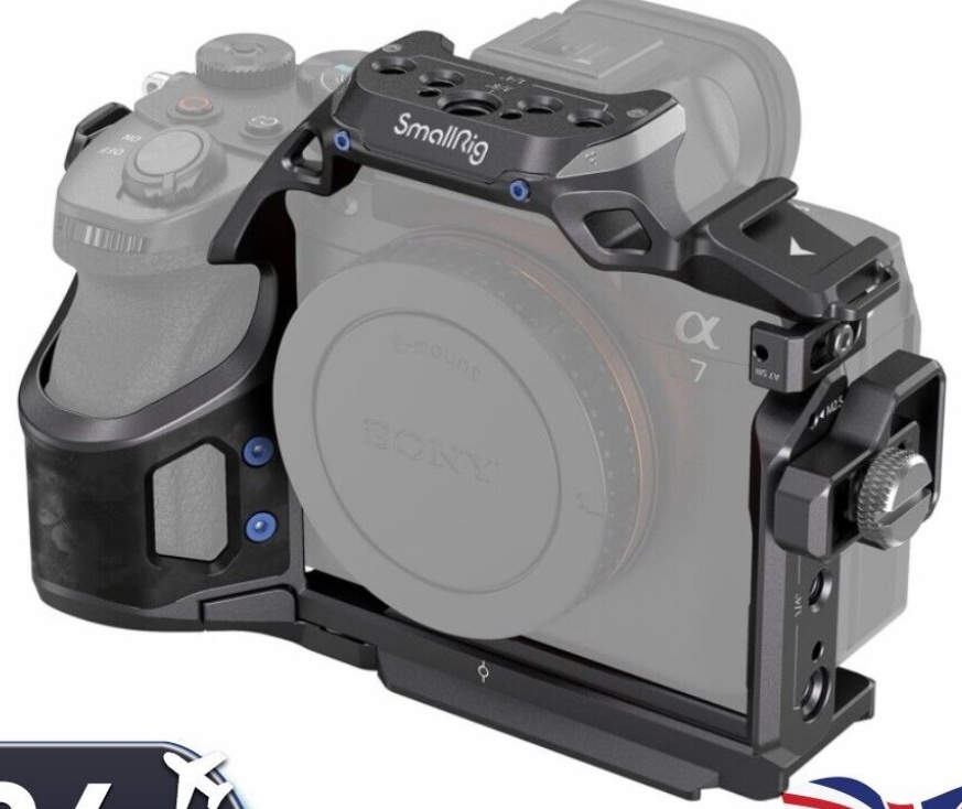 SmallRig Camera Cage Kit w/Cable Clamp for Sony Alpha 7R V/A7 IV/A7S III