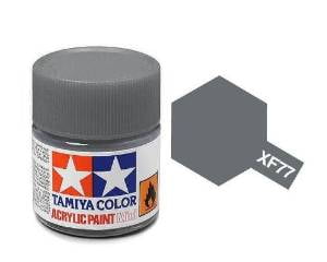 TAMIYA Acrylic Paint 10ml - XF-77 IJN Grey Sasebo  - Model Kit Paint Humbrol