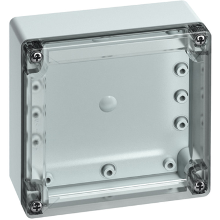 Spelsberg TG Enclosure ABS 124x122x55mm RAL 7035 grey-white